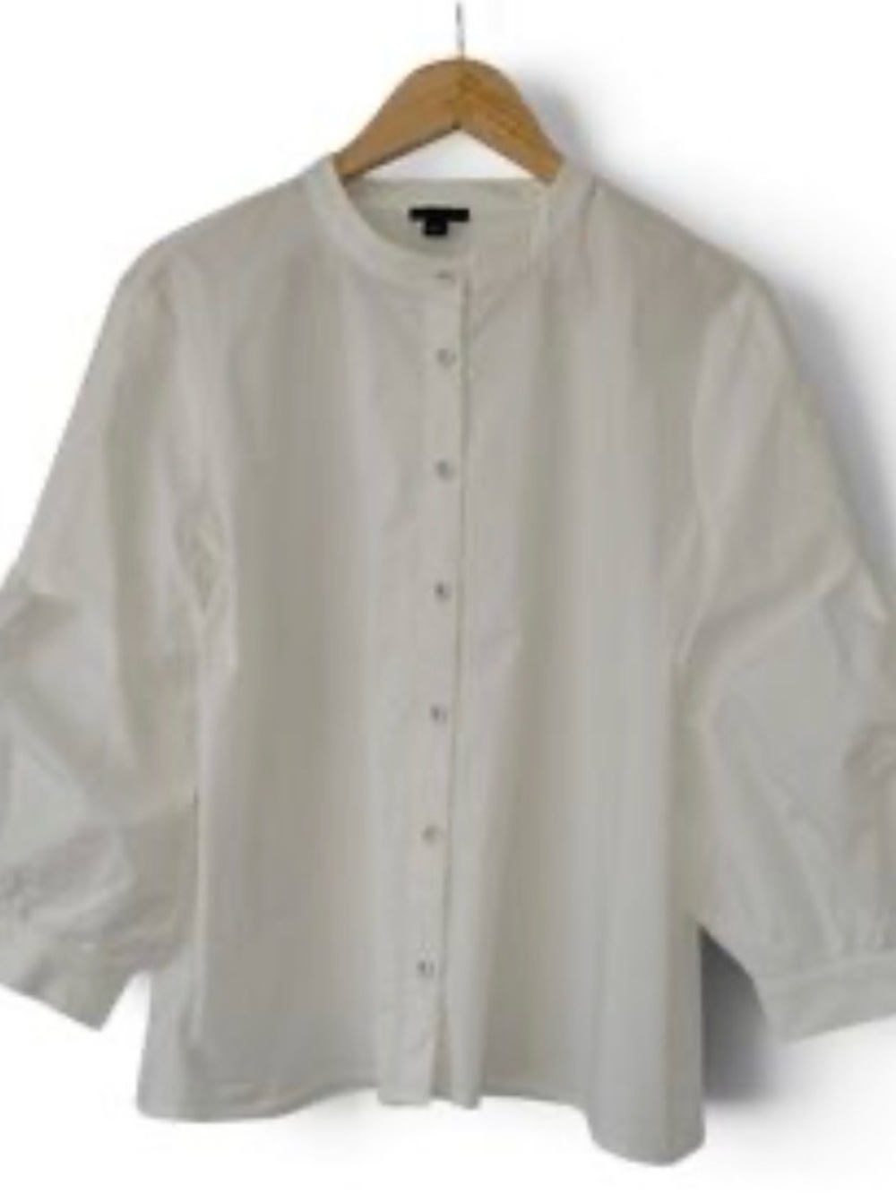 Ann Taylor Women’s balloon sleeve top blouse dressy office white size XXL NWT